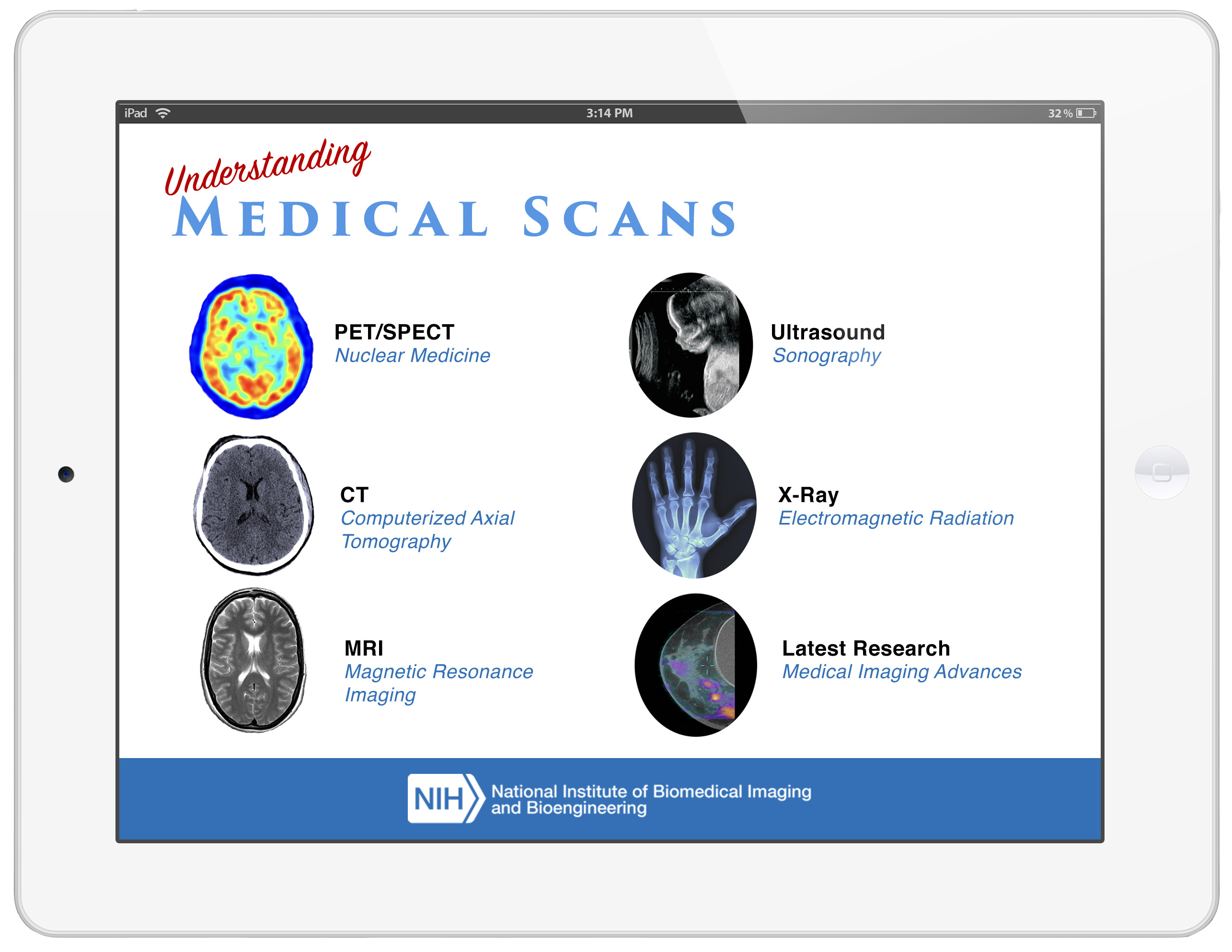 Understanding Medical Scans on an iPad
